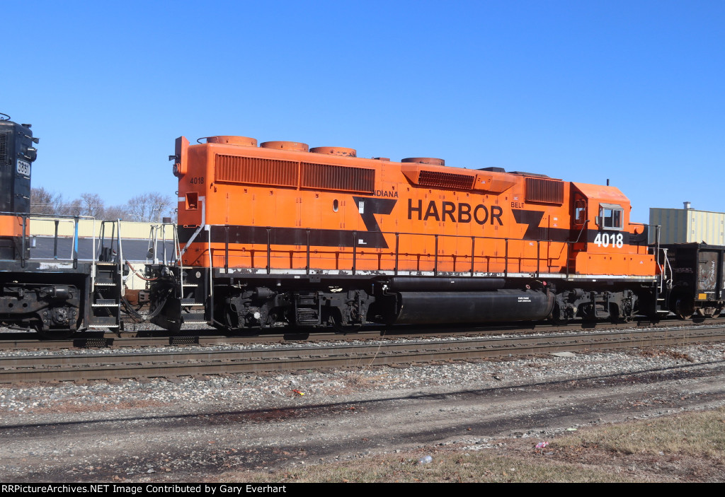 IHB GP40-2 #4018 - Indiana Harbor Belt